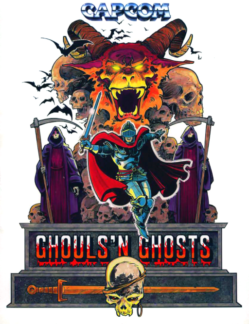 Ghouls'n Ghosts (World) MAME2003Plus Game Cover